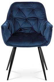 Zestaw krzeseł do jadalni DCH-421 BLUE4, 2 szt.