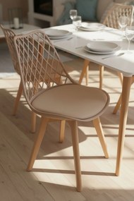 Zestaw 4 krzese Mima