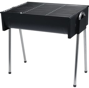 Prostokątny grill na wysokich nóżkach, 48 cm