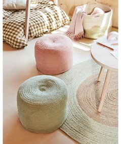 Różowy puf Daiana – Kave Home