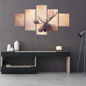 Obraz - Las w jesiennych liściach (125x70 cm)