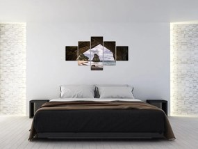Obraz z jaskini, Nowa Zelandia (125x70 cm)