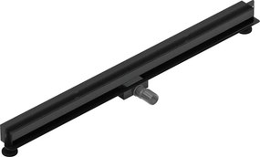 Mexen Flat Wall odpływ liniowy ścienny 2w1 110 cm, czarny - 1730110
