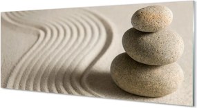 Szkło do Kuchni na Ścianę Tekstura Piaskowca i Piasku