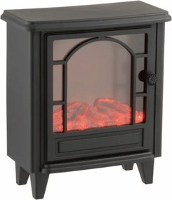 Dekoracja LED kominek COZY WARM 40x35 cm, czarny