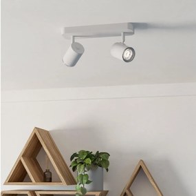 Eglo 300575 - Łazienkowa oprawa punktowa CONSUMA 2xGU10/5W/230V IP44 biała