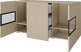 Komoda BAROLO 132 cm do Salonu Sypialni Beż jasny