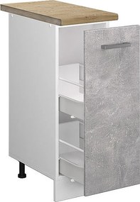 Szafka apteczna beton 30x60x81.6 r-line