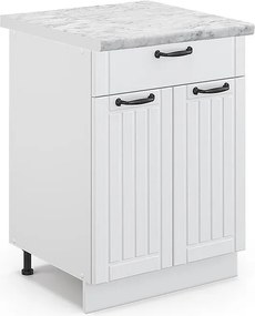 Szafka dolna do kuchni biały domek wiejski 60x60x82 fame-line