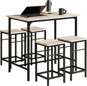 Komplet stołowy z 4 stołki OGT11-N