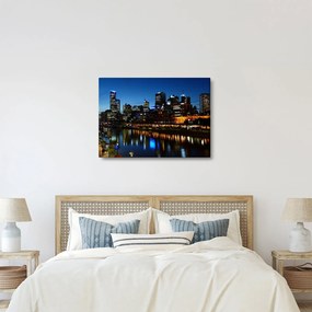 Obraz nocy w Melbourne (70x50 cm)