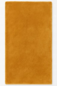 Dywanik Musztardowy 80x150 cm Antypoślizgowy Akcent do Sypialni i Salonu