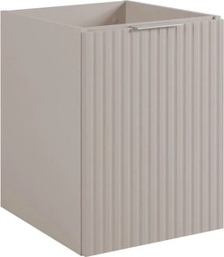 Kaszmirowa łazienkowa szafka jednodrzwiowa 40 cm E1-M30