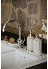 Kremowy ceramiczny stojak na akcesoria do mycia naczyń Heidi – Wenko