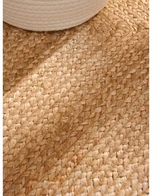 Dywan z juty dwustronny/tkany ręcznie w naturalnym kolorze 60x90 cm Sharmila Natural Brown – Hanse Home