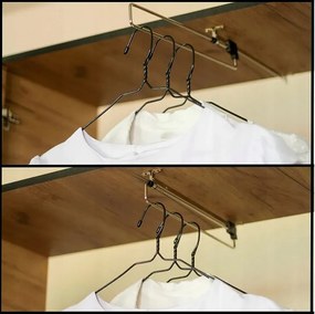 Szafa czterodrzwiowa z lustrem WZÓR 1 COSTA 4D DĄB CRAFT ZŁOTY z nadstawką