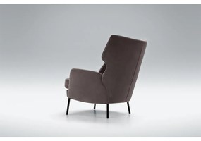 Ciemnoszary fotel Alex – Sits