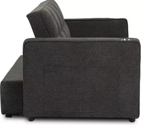Elegancki fotel Smooth 3w1 – rozkładany fotel z funkcją łóżka i leżanki, z uchwytami