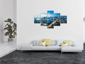 Obraz - Sieć miejska (125x70 cm)