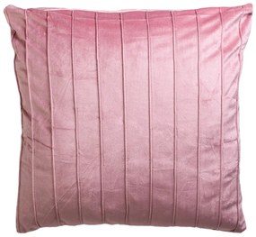 Różowa poduszka dekoracyjna JAHU collections Stripe, 45x45 cm