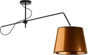 Miedziana lampa wisząca z ruchomym ramieniem - EX231 L6-H45