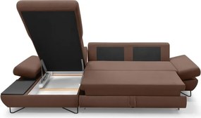 Narożnik LOFT z funkcją spania Regulowane zagłówki i podłokietniki Lewa strona Salvador 04