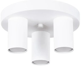 Biały 3 punktowy plafon nowoczesny - 20X M092 F8-K79