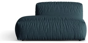 Ciemnoniebieski moduł sofy (lewostronny) Martina – Micadoni Home