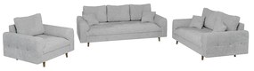 Jasnoszara sofa 150 cm Ariella – Ropez