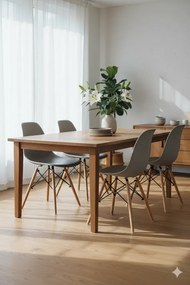 Białe minimalistyczne krzesło skandynawskie D0-K72