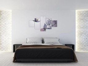 Obraz - Rysowanie motyli (125x70 cm)