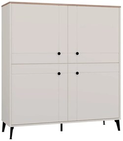 Duża komoda kaszmirowa na nóżkach K7-R13