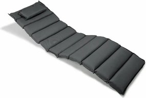 Poduszka na leżak Garthen - antracyt