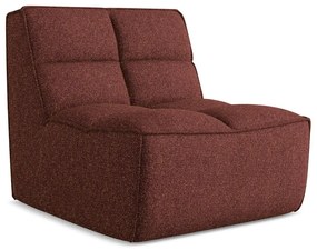 Bordowy moduł sofy Kalai – Makamii