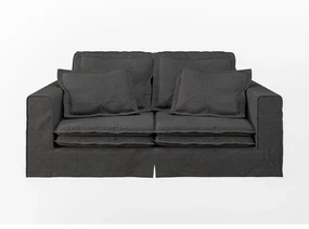Czarna sofa 196 cm Nora – Ropez