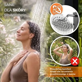 Prysznic solarny z pokrywą HAVANA, 35 l, czarny Casaria