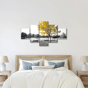 Obraz - Odpoczynek w parku (125x70 cm)
