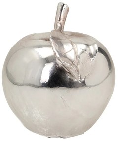 Dekoracja Silver Apple 12cm
