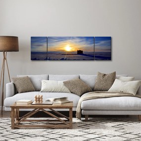 Obraz - krajobraz polarny (170x50 cm)