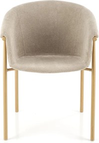 Fotel do jadalni z podłokietnikami K489