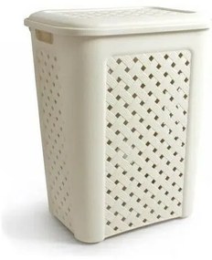 ARIANNA Kosz na pranie 51 l beżowy ,