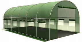 Tunel foliowy ogrodowy GHT-600300 - szklarnia ogrodowa z oknami, 6x3 m, 18 m2