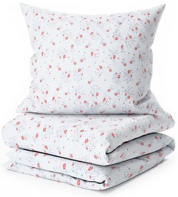 PrzytulneMieszkanie.pl PrzytulneMieszkanie.pl Pościel z mikrowłókna FLORINE kremowa Rozmiar pościeli: 70 x 80 cm | 140 x 200 cm