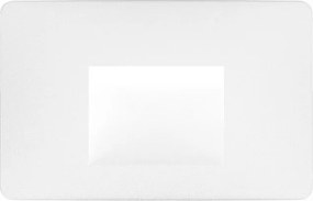 Beneito & Faure - Mis Sq Wall 3W LED Recessed Step Light - Square Wall Step Light Switch IP65 2700K/3200K/4000K - White