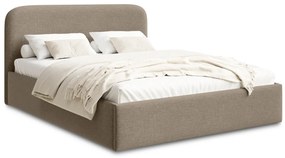 Łóżko Pure 160x200, tkanina WIND 11, stelaż metalowy (bezmateraca)