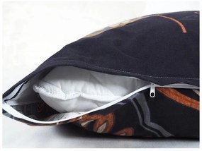 B.E.S. Petrovice Pościel flanelowa Nocne liście, 140 x 200 cm, 70 x 90 cm