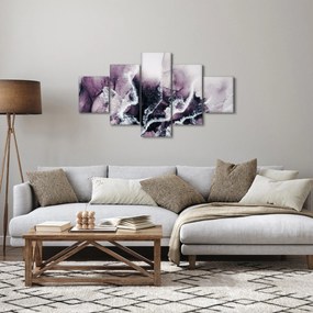 Obraz - Fioletowy marmur N⁰2 (125x70 cm)