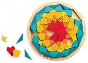 Classic world drewniane kolorowe klocki mandala