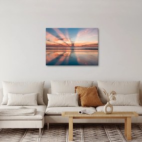 Obraz promieni słonecznych nad plażą Dayton (70x50 cm)