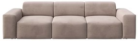 Beżowa sztruksowa sofa 285 cm Villet – Rodier
